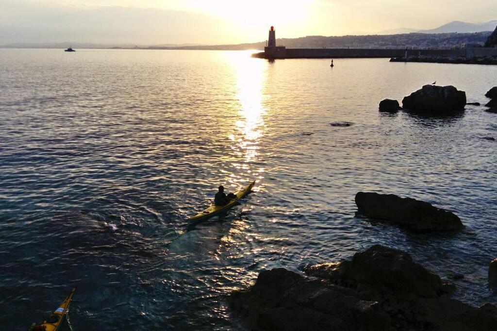 Studio Avec Balcon A 7 Min Du Port Et De Garibaldi นีซ ภายนอก รูปภาพ